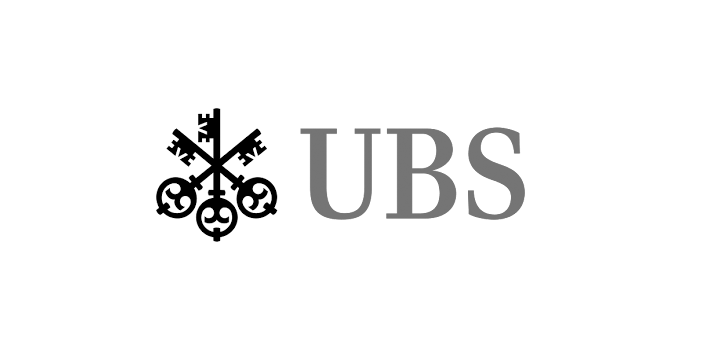 UBS logo: three crossed keys beside the letters U B S