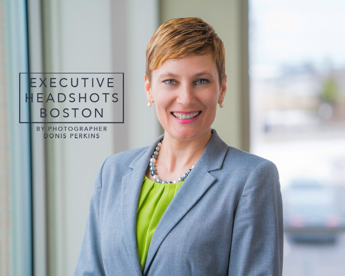 woman professional headshot Boston executive